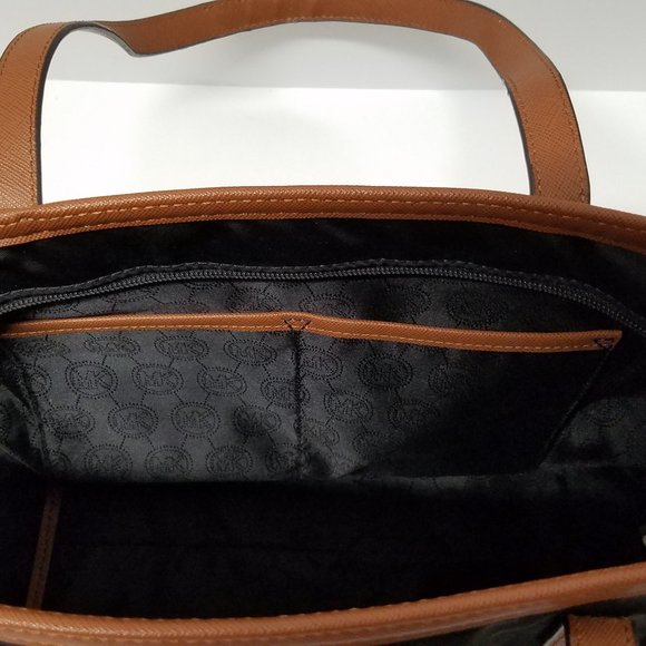 MICHAEL Michael Kors Kempton Black Nylon Zippered Tote Bag - 30T2GKPT1C - Picture 13 of 16